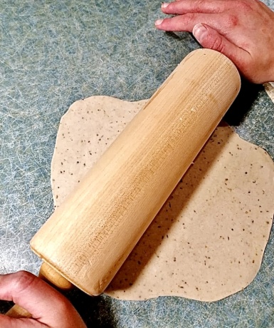 Feuerflecken backen-