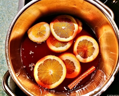 Holler-Apfel-Punsch kochen-