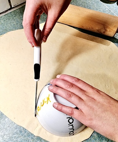 1. Schritt: Pierogi-Teig zubereiten-