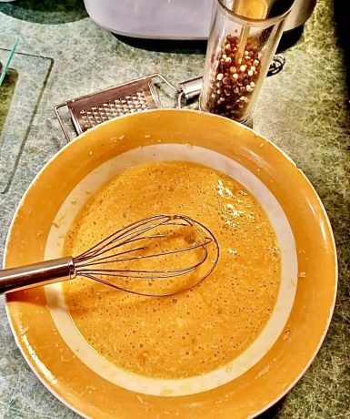 2. Schritt: Sauce zubereiten-