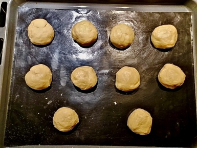 1. Schritt: Teig zubereiten-