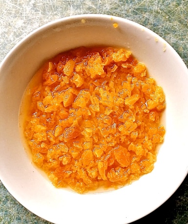 1. Schritt: Marillen einweichen-