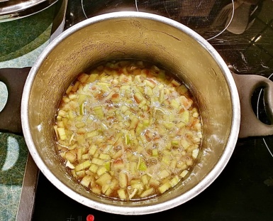 3. Schritt: Marmelade kochen-