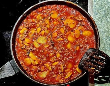 2. Schritt: Sauce kochen-